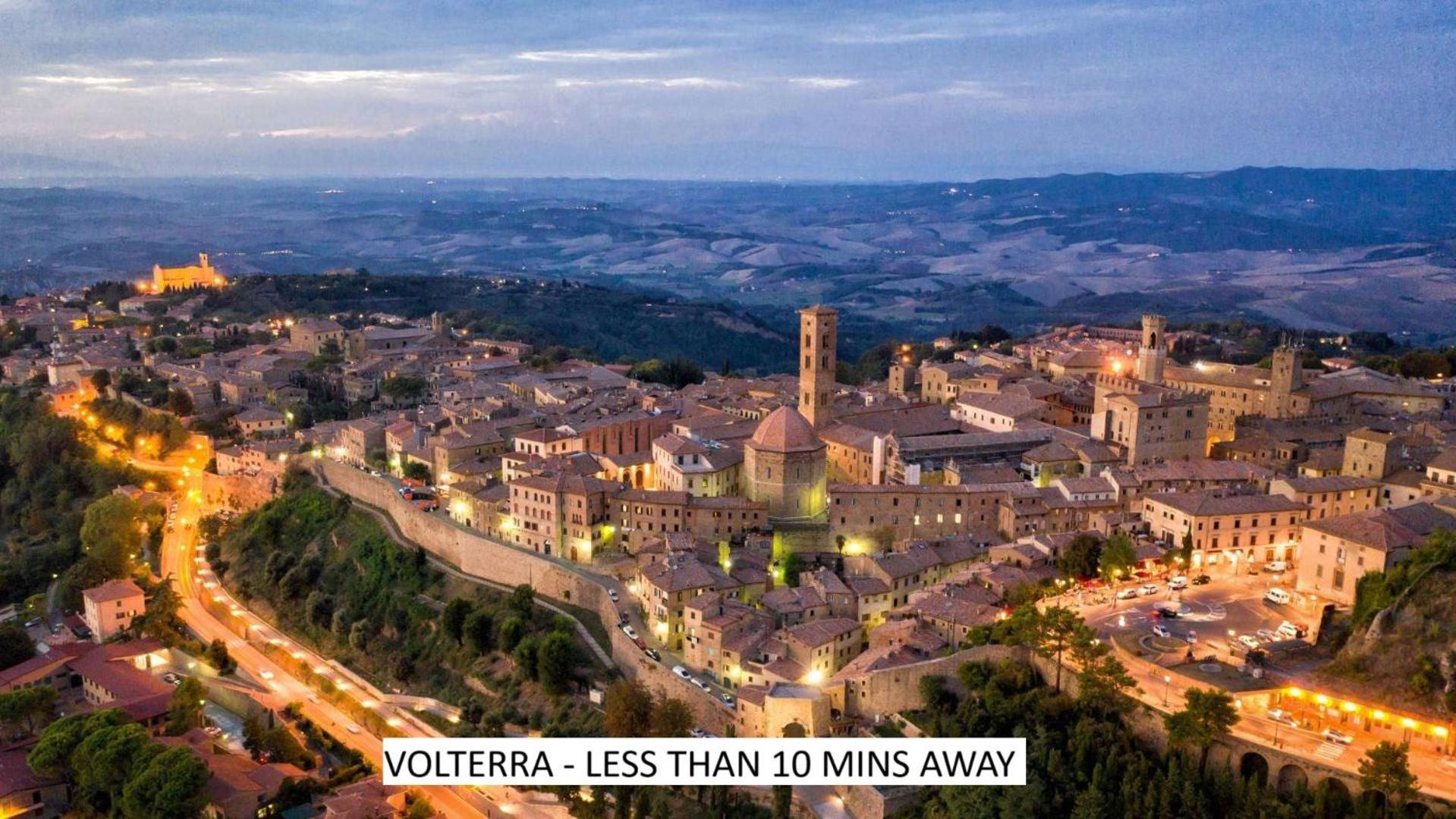 Lacollinatuscany Between San Gimignano And ヴォルテッラ エクステリア 写真